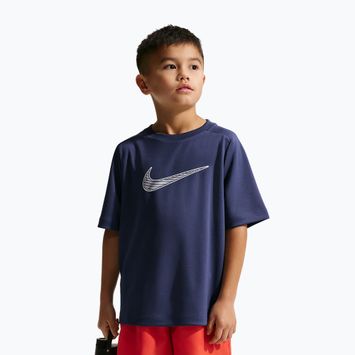 Детска тениска Nike Multi Dri-Fit midnight navy/white