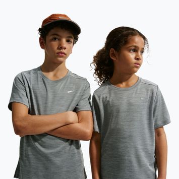 Детска тениска Nike Miler smoke grey/heather