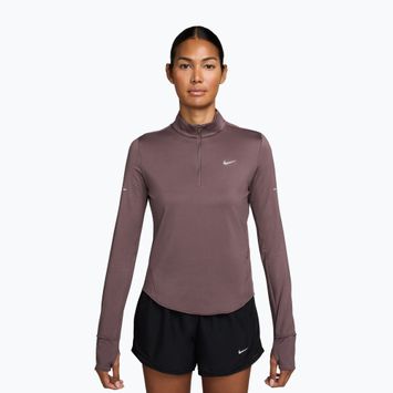 Дамска блуза с дълъг ръкав за бягане Nike Swift Dri-Fit UV 1/4-Zip tatoo