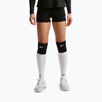 Дамски тренировъчни шорти Nike Pro Mid Rise Biker 3" black/white/metallic silver