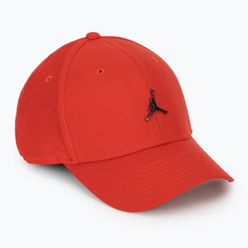 Czapka z daszkiem Nike Jordan Rise Structured Metal Jumpman chile red/r511