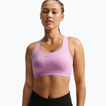 Спортен сутиен Nike Swift High-Support Lightly Lined light magenta