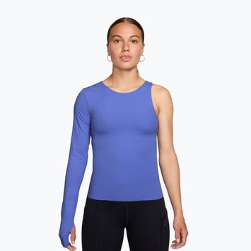 Дамска тениска за тренировка Nike Zenvy Dri-Fit One Sleeve Top sapphire/white/white