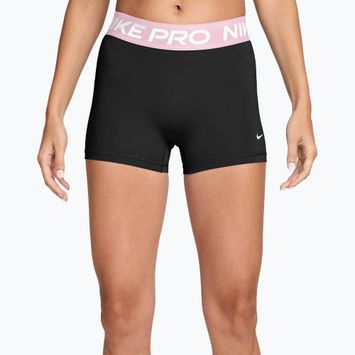 Дамски шорти Nike Pro Mid-Rise Biker 3„ black/pink foam/white