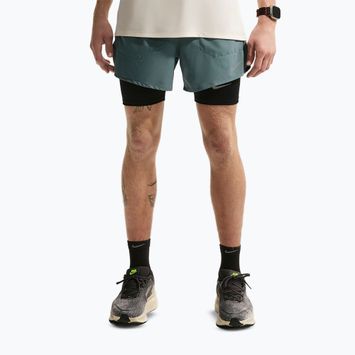 Мъжки къси панталони Nike Stride Dri-Fit с подплата 5" минерален шист