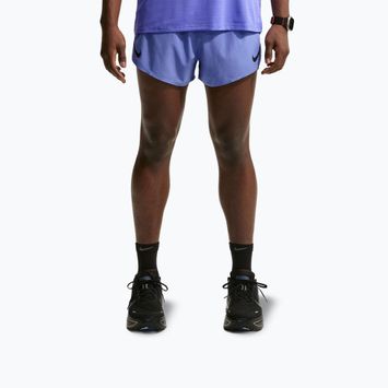 Мъжки шорти за бягане Nike AeroSwift Dri-Fit ADV 4" sapphire/black