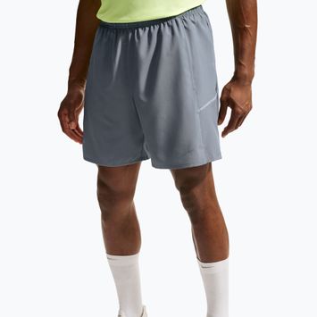 Мъжки шорти за бягане Nike Miler Dri-Fit 2in1 7" smoke grey/smoke grey