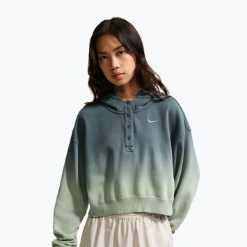 Дамски суитшърт Nike Sportswear Phoenix Fleece Oversized Henley Hoodie steam/mineral slate