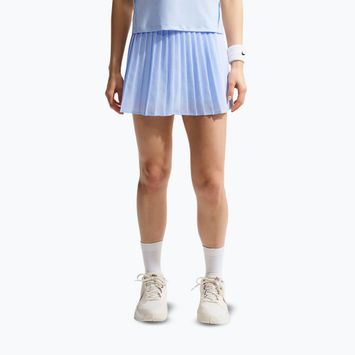 Тенис пола Nike Victory Dri-Fit High-Waisted Pleated hydrogen blue/hydrogen blue/white