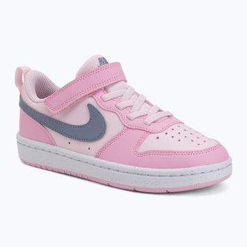 Детски обувки Nike Court Borough Low Recraft pink foam/pink rise/white/ashen slate