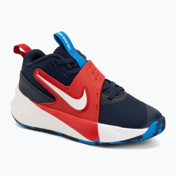 Детски обувки Nike Team Hustle D 12 tm navy/university red/photo blue/sail