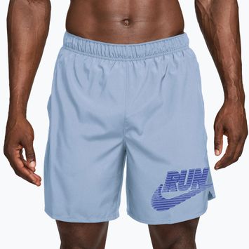 Мъжки шорти за бягане Nike Challenger Dri-Fit Brief-Lined 7" hydrogen blue/lapis