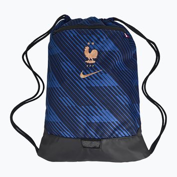 Торба/Чувал Nike Academy France AOP 18 l blackened blue/game royal