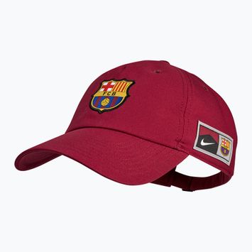 Шапка с козирка Nike FC Barcelona Club Poly team red