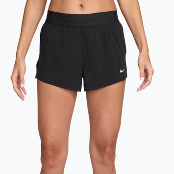 Мъжки шорти за бягане Nike Swift Breathe Dri-Fit Mid-Rise 2.5" black/black/white