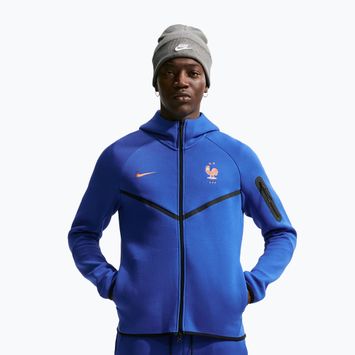 Мъжки суитшърт Nike FFF Tech Fleece Windrunner Full Zip game royal/metallic copper