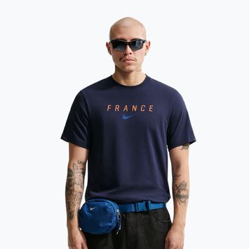 Мъжка футболна фланелка Nike FFF Primary blackened blue/game royal