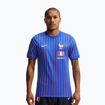 Мъжка футболна фланелка Nike FFF Academy Pro Pre-Match game royal/university red/white