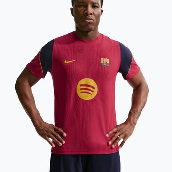 Мъжка футболна фланелка Nike FC Barcelona Dri-Fit ADV Strike Elite noble red/blackened blue