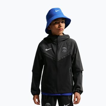 Детско футболно яке Nike Paris Saint-Germain Tech Full Zip black/anthracite/white