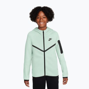 Детски суитшърт Nike Sportswear Tech Fleece Full Zip barely green/black/black