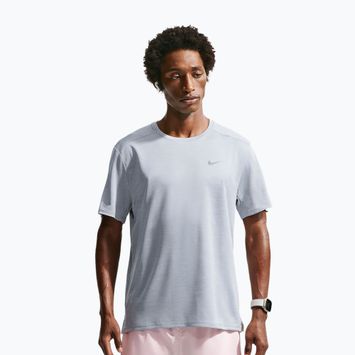 Мъжка тениска за бягане Nike Miler Dri-Fit UV grey fog/particle grey