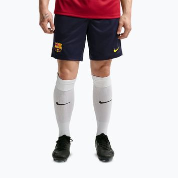 Мъжки футболни шорти Nike FC Barcelona Strike blackened blue/noble red/mineral yellow