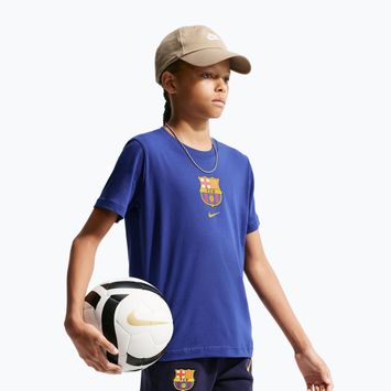 Детска тениска Nike FC Barcelona Soccer deep royal blue