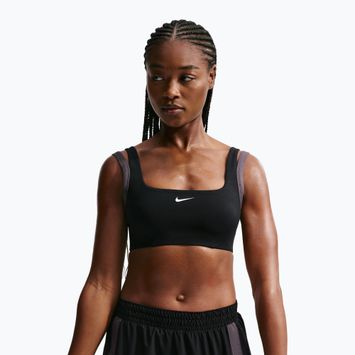 Спортен сутиен Nike One Light Support black/thunder grey/white
