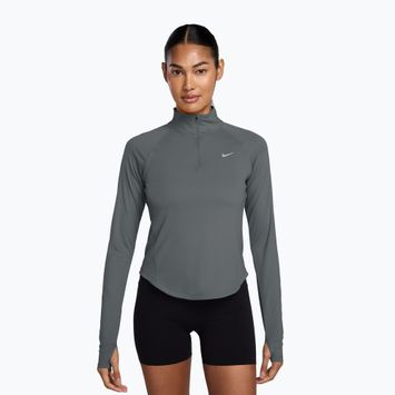 Дамски суитшърт за бягане Nike Tempo Dri-Fit 1/4 Zip cool grey