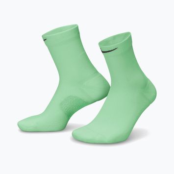 Чорапи Nike Run Midweight Micro Crew cucumber calm/black/black