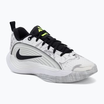 Мъжки обувки за баскетбол Nike Giannis Immortality 5 white/off white/metallic silver
