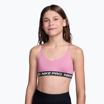 Сутиен за момичета Nike Pro Pink Rise