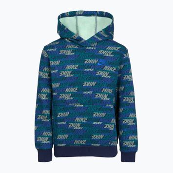 Детски суитшърт Nike Sportswear Club Fleece bright spruce/midnight navy/game royal