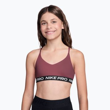 Сутиен за момичета Nike Pro Pink Smoke