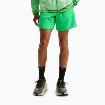 Мъжки шорти за бягане Nike Stride Dri-Fit 2in1 7" green spark