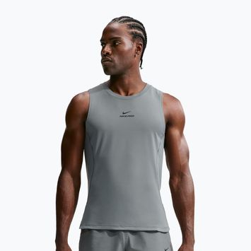 Мъжка тренировъчна тениска Nike Pro smoke grey/black
