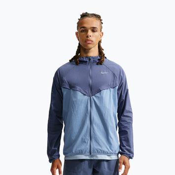Мъжко яке за бягане Nike Stride diffused blue/work blue