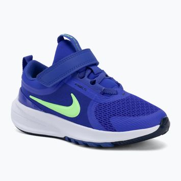 Детски обувки Nike Star Runner 5 racer blue/midnight navy/illusion green
