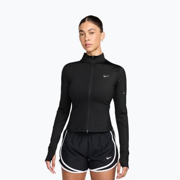 Дамски суитшърт за бягане Nike Swift Dri-Fit Full Zip black
