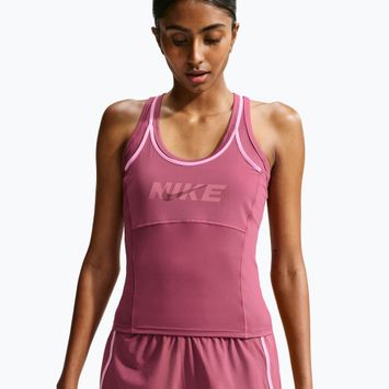 Дамска тренировъчна тениска Nike One pink smoke/pink rise/mystic dates/white