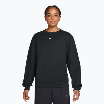 Дамски суитшърт Nike Studio Fleece total black/sail