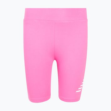Детски къси панталони/шорти New Balance Stacked Logo Cycle pink satin
