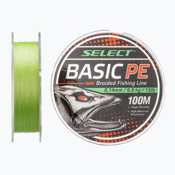 Плетена линия Select Basic PE light green
