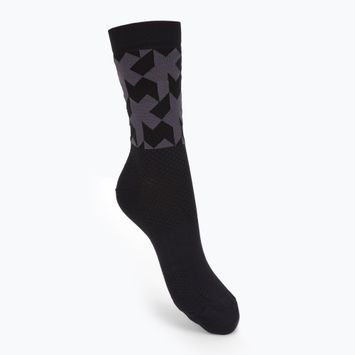 ASSOS Черни чорапи за колоездене Monogram P13.60.695.10