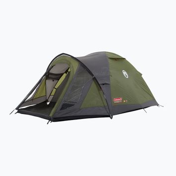 Coleman Darwin 3+ зелена палатка за трекинг за 3 лица