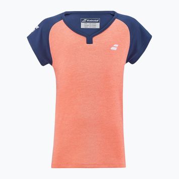 Детска тениска Babolat Play Cap Sleeve orange 3WTD011
