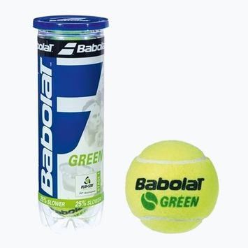 Зелени топки за тенис Babolat 3 бр. зелени