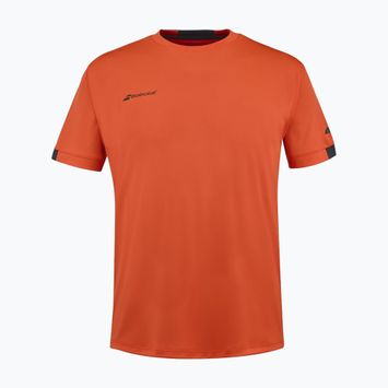 Мъжка тениска Babolat Play Crew Neck fiesta red