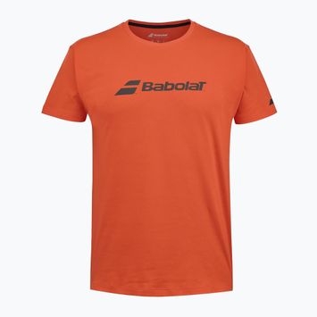 Детска тениска Babolat Exercise Babolat Jr fiesta red